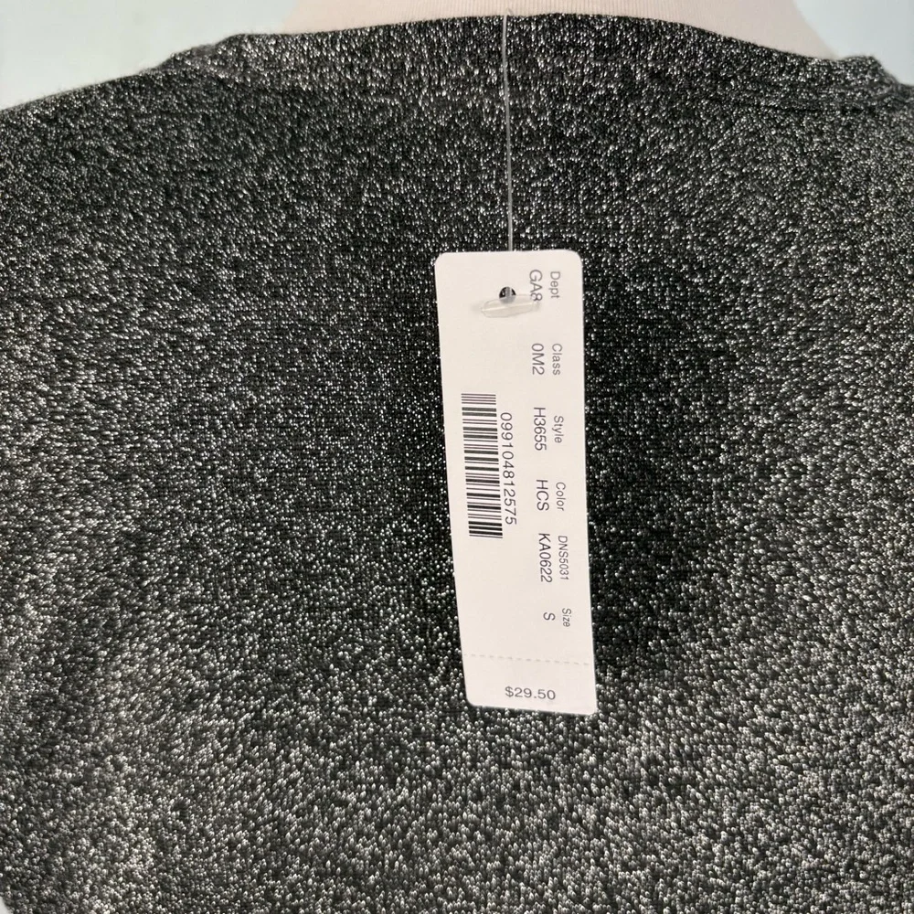 Sparkly Silver Sleeveless Top - Picture 5 of 9